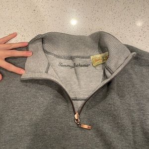 Grey quarter zip Tommy Bahama